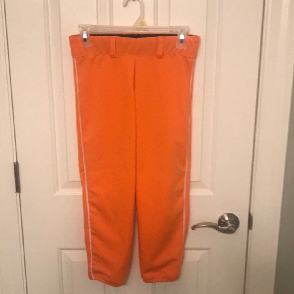 the gluv orange softball pants